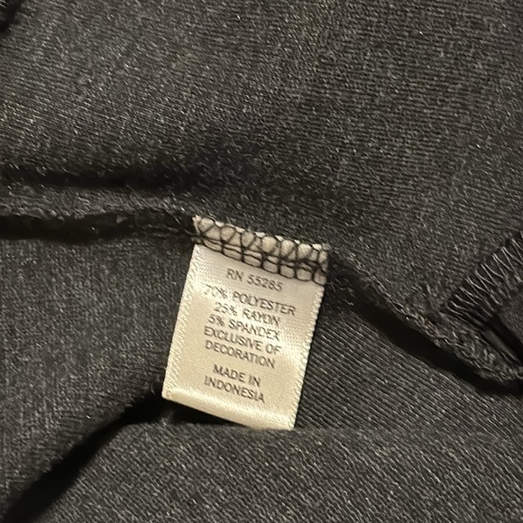 Express Gray Shift Dress Size Small Cowl Neck Cap Sleeves Zip Back Pockets - Picture 7 of 7